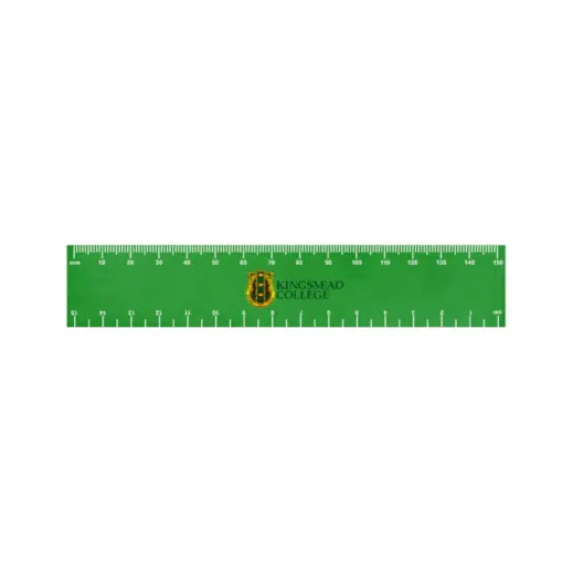 15cm Budget Ruler - Emerald Green